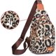 thumbnail image 5 of 2026 Women's Leopard Chest Bag Chest Backpack Bag Sling Crossbody Bag Satchel Backpack Purse, 5 of 5