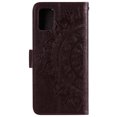 thumbnail image 3 of Allytech Galaxy A71 (4G) Case Cover, Premium PU Leather Folio Flip Kickstand Magnetic Clasp Wrist Strap Shockproof Anti-scratch TPU Back Cover Wallet Case for Samsung Galaxy A71 (4G), Brown, 3 of 7