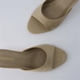 thumbnail image 3 of Cushionaire Elle Pointed Heel Womens Sandal, Open Toe Heeled Mule with Cushioned Memory and Stiletto Design, 3 of 13