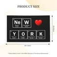 thumbnail image 3 of I Heart New York Banner With Metal Grommets Double Sided Printed Flag 3x5 Ft Garden Yard House Flags Greeting Banner Indoor Outdoor Party Home Decor, 3 of 8