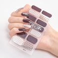 thumbnail image 2 of Pegatinas autoadhesivas para manicura, juego de pegatinas para decoración de uñas, cuatro tipos de envolturas para uñas de moda, tiras para uñas, arte de uñas, 2 of 7