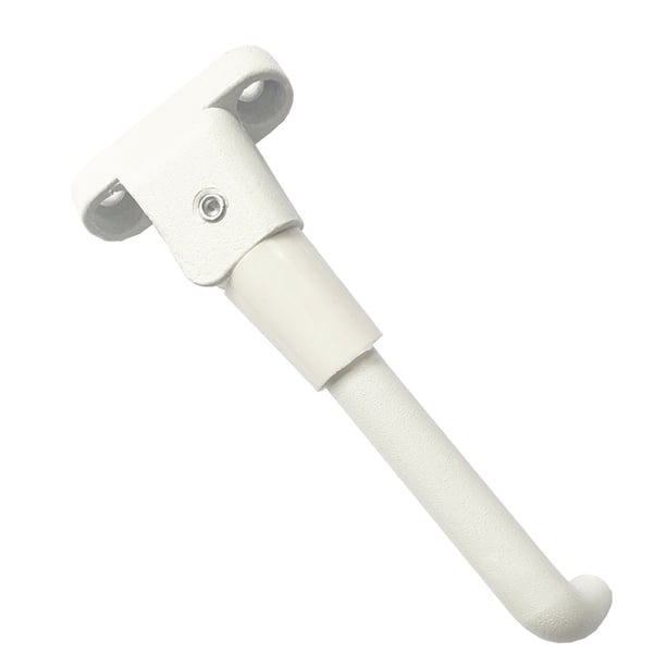 Soidarity Soporte de pie para patinete eléctrico, protección antideslizante, soporte para bicicleta de motocicleta, soporte lateral para trípode, Patinetes eléctricos Blanco Soidarity OD023836-02