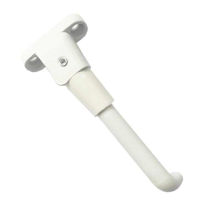 Soidarity Soporte de pie para patinete eléctrico, protección antideslizante, soporte para bicicleta de motocicleta, soporte lateral para trípode, Patinetes eléctricos Blanco Soidarity OD023836-02