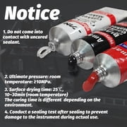 RTV Silicone Gasket Maker Black 170g, Oil & Antifreeze Resistant Sealant for Engines, Gearboxes, Pumps, Superchargers