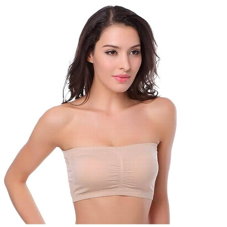 

DENGDENG Women Comfort Soft Seamless Maternity Bra Wireless Bra for Women Push Up Bralette
