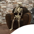 thumbnail image 1 of Danhjin Skull Skeleton 35 in Halloween Posable Skeleton Decor,Posable Joints Skeleton for Halloween Props Decoration, Indoor Centerpiece and Outdoor Use, 1 of 6