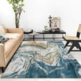 thumbnail image 2 of VK·LIVING Area Rugs Machine Washble Rug 6'x 9' Modern Decor Rug Thin Living Room Rug Non Slip Bedroom Rug Soft Low Pile Rug Lightweight Rug, 2 of 7