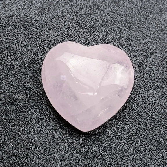 1Pc Love Crystal Stone Clearance! Crystal Natural Heart Polished Heart Gemstone Rose Quartz Amethyst Various Healing Crystal Palm Love Gemstone Set Bulk Reiki Energy Balance Meditation B, Home Decor