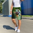 thumbnail image 6 of Naloa Red-Eyed Tree Frog Men's Short Pajama Pants, Pj Shorts, Lounge Comfort Shorts-Small, 6 of 6