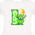 thumbnail image 4 of Inktastic 1st Birthday Monster Boys or Girls Long Sleeve Baby Bodysuit, 4 of 5