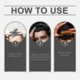thumbnail image 4 of Natural Hair Coloring Solution for Men & Women, Long-Lasting Brown Black Shade, Gentle Formula Easy to Apply and Clean, 4 of 5