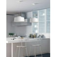 thumbnail image 3 of Dainolite KUP-201P-WH White Pendant, 3 of 3