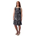 thumbnail image 3 of Bohemian Free-Flowing Floral Tunic Vacation Summer Frock Swing Dress, 3 of 9