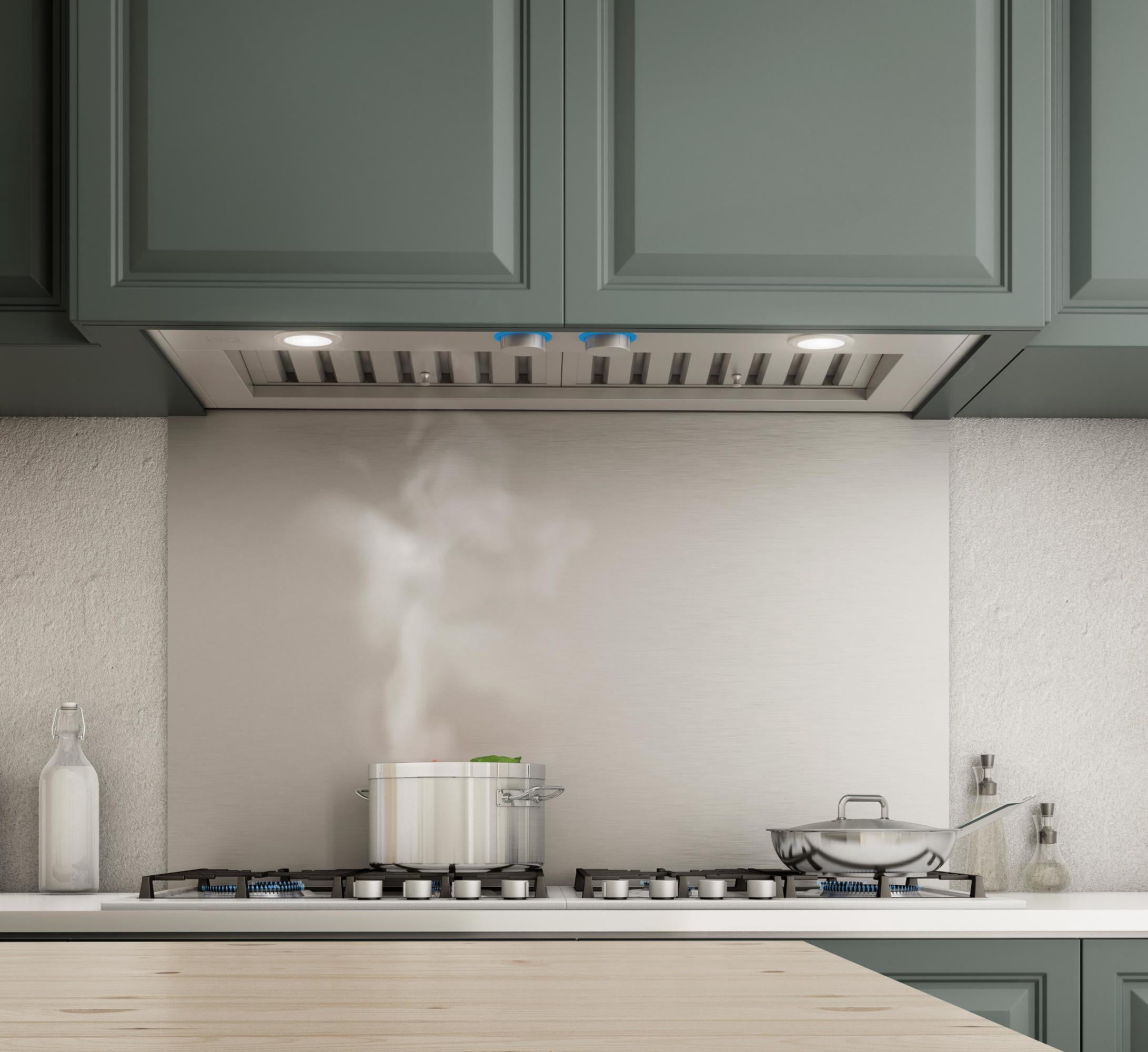 Elica Etr634 Trento Series 600 Cfm 35" Wide Outdoor Range Hood Insert - Stainless Steel