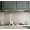 thumbnail image 6 of Elica Etr146 Trento Series 1,200 Cfm 47" Wide Outdoor Range Hood Insert - Stainless Steel, 6 of 7