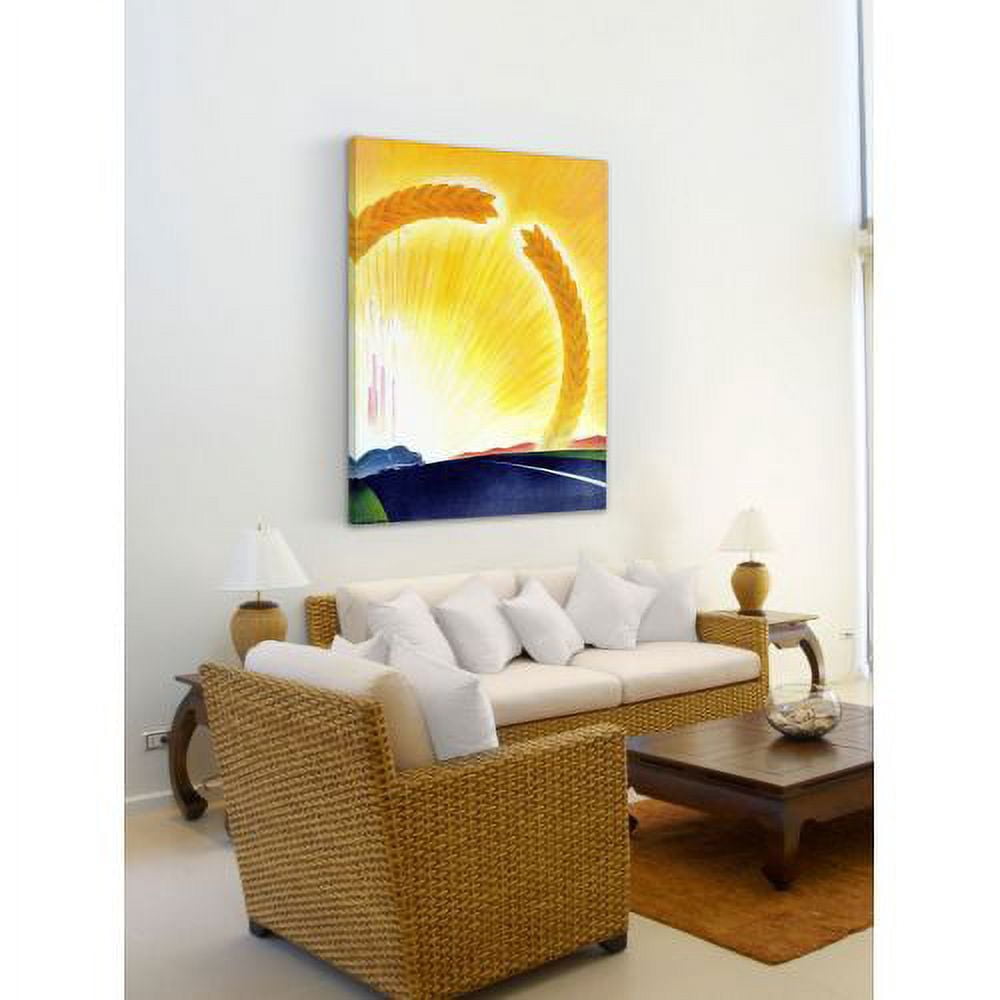 Marmont Hill Rays  Graphic Art on Wrapped Canvas