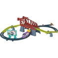 thumbnail image 2 of Thomas and Friends Vicarstown Bridge Train Set, Figure-8 Track Set with Motorized Kana Engine, 2 of 6