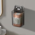 thumbnail image 4 of HongHeng Kitchen Wipes Storage, Flushable Wipes Holder for Bathroom, Wall-Mounted Tissue Box, Non-Slip Flushable Wipes Holder, Wipe Container, Wipes Dispenser for Kitchen, 4 of 6