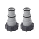 thumbnail image 1 of Adaptador de manguera BuyWeek para piscina Fit ARU 2 piezas, 1 of 12
