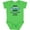 Apple Green, variant on Inktastic Happy Birthday, Daddy Best Ever in Blue Boys or Girls Baby Bodysuit