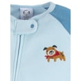 thumbnail image 5 of Gerber Baby & Toddler Neutral Microfleece Blanket Sleeper Pajamas, 2-Pack, Sizes 0/3M-5T, 5 of 9