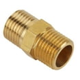 thumbnail image 4 of Raccord Fileté Externe Raccord Fileté Hexagonal en Laiton Raccorder Divers Tuyaux Adaptateur Rapide 1/8 BSP à 1/8 BSP 20Pcs, Raccords de Tuyauterie, 4 of 7