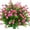 Pink#2, variant on mtvxesu 8 Bundles Artificial Flowers Faux Plastic Plants For Indoor Outdoor Decor, No Fade Fake Flowers For Home, Wedding, Party, Office, Garden, , Spring Summer Decor, Multi