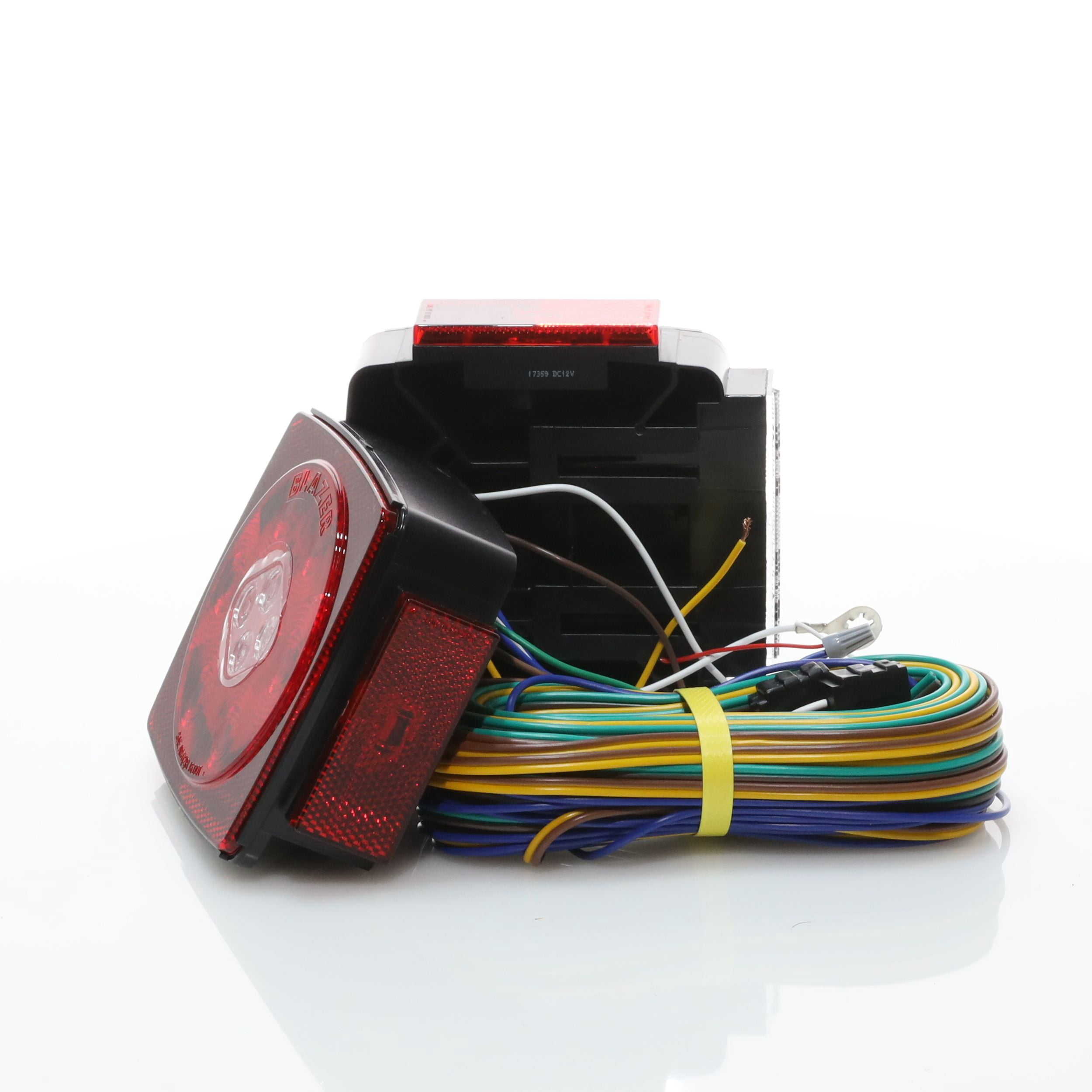 Hopkins Towing LED Submersible Trailer Light Kit with Reverse Light, Red, C7425