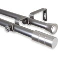 thumbnail image 2 of 13/16" Dia Adjustable 28-48" Rocco Double Curtain Rod in Satin Nickel, 2 of 4