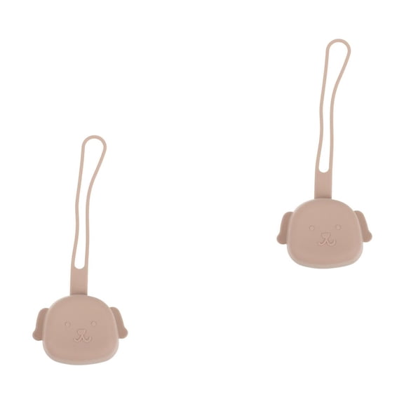 2 Pieces Pacifier Storage Bag Cartoon Case Holder for Stroller