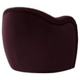 thumbnail image 6 of Accent Chair, Purple, Velvet, Living Room Lounge Cafe Lobby Hospitality Restaurant, Modern Contemporary, HB37547, 6 of 9