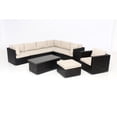 thumbnail image 1 of Innesbrook Collection 9-Piece Aluminum Patio Conversation Set with Tan Cushions, 1 of 2