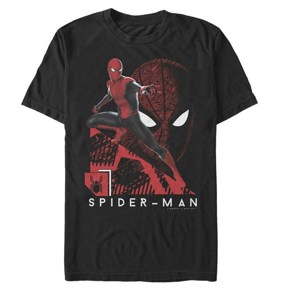 Men's Marvel Spider-Man: Far From Home High Tech  Graphic Tee Black 3X Large