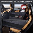 thumbnail image 1 of Car Mounted Pet Mat, Rear Single Seat Car Bottom With Hard Mesh Dog Blue, Waterproof And Dirt Proof Dog Mat, 1 of 4