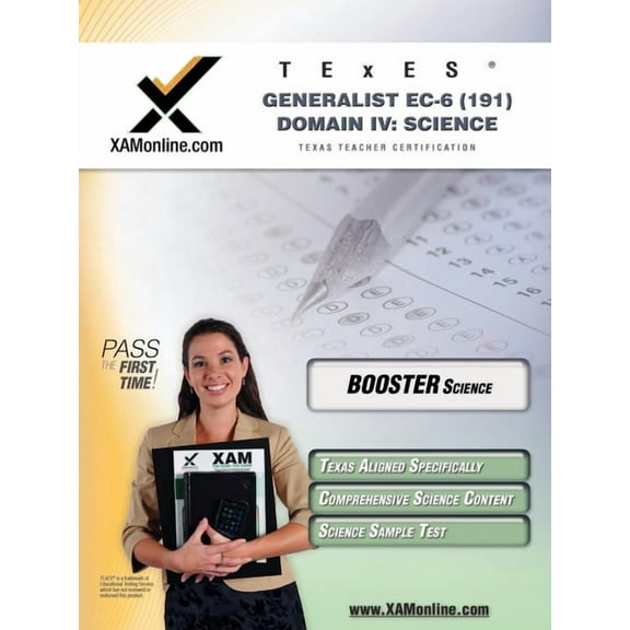 TExES Generalist Ec-6 191 Science Boost Edition, (Paperback)