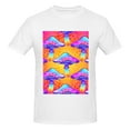 thumbnail image 4 of Bingfone Magic Mushrooms Men'S Loose Fit Short-Sleeve Pocket T-Shirt, 4 of 7