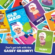 Old Maid, The Gassy Granny Edition from Bee Street Games, Classic Family Games Reimagined with Playful, Silly Themes, Includes 37 Jumbo Cards