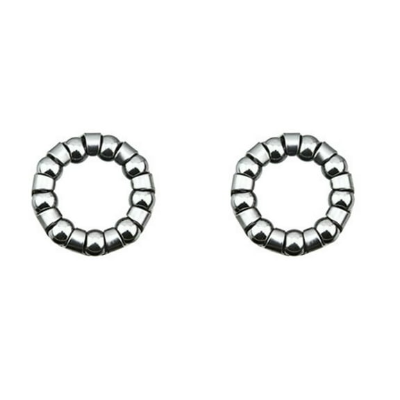 2 - 3 Piece Crank Bearings 1/4" ball size x 9 balls. Set of bearing. Pair of bearings. for bicycle crank, bike crank, lowrider bikes, beach cruiser, limos, stretch bicycles.