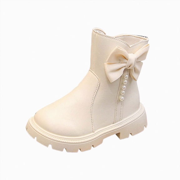 Girls Fall Winter Short Boots Children Ankle Boots Toddler Girls Fashion Daily Wear