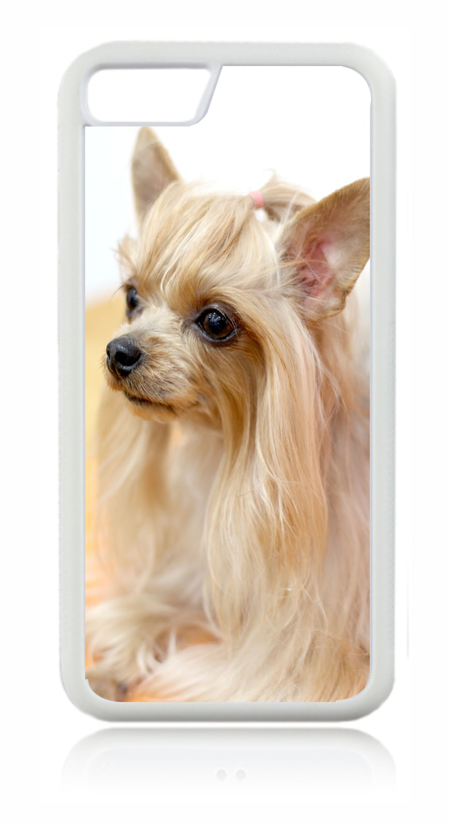 Long Haired Blond Chihuahua Dog Design White Rubber for the Apple iPhone 6 / iPhone 6s - iPhone 6 Accessories - iPhone 6s Accessories - Walmart.com
