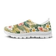 thumbnail image 5 of Psesaysky Tropical Flowers Casual Shoes Women Lightweight and Breathable Walking Sneakers Wear-Resistant Loafers for Girls Ladies, 5 of 7