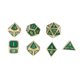 thumbnail image 2 of Juego de dados poliédricos D4 D6 D8 D10 D12 D20 Dados Poliédricos De Aleación De Zinc Para El Juego De Mesa D&D TRPG # 5 # 5 Magideal Juego de dados poliédricos, 2 of 7