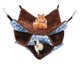thumbnail image 1 of Hamaca de animales pequeños de 3 capas, hamaca suave y cálida para mascotas, cama colgante para lindo hámster, hurón, loro, conejillo de indias, accesorios de jaula TUNC Sencillez, 1 of 5