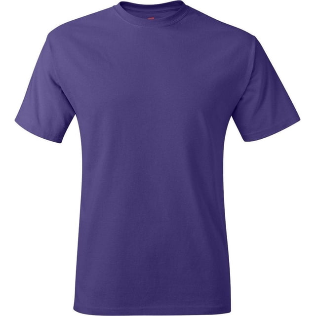 Camiseta de creckneck EcoSmart de Hanes, Púrpura S Hanes Camiseta de manga corta