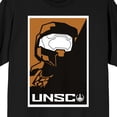 thumbnail image 2 of Halo Infinite UNSC Soldier Poster Art Crew Neck Short Sleeve Men's Black T-shirt-6XLB, 2 of 7