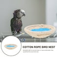 thumbnail image 2 of LOLIPPYY 1 Set Stainless Steel Pet Bird Nest in White for Birds, Natural Atmosphere Design, 2 of 8