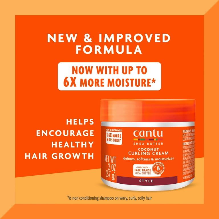 Cantu Shea Butter Moisturizer for Curly & Natural Hair, Coconut