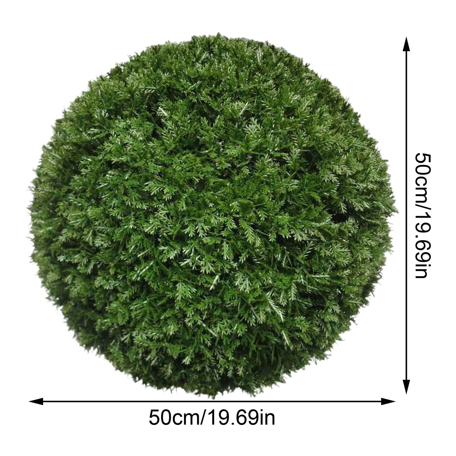 Moss Ball Decor Green Topiary Artificial Greenery Outdoor Decor Plant Decor Topiary Ball 20" Artificial Moss Ball Topiary for Home Decor Garden and Outdoor Spaces