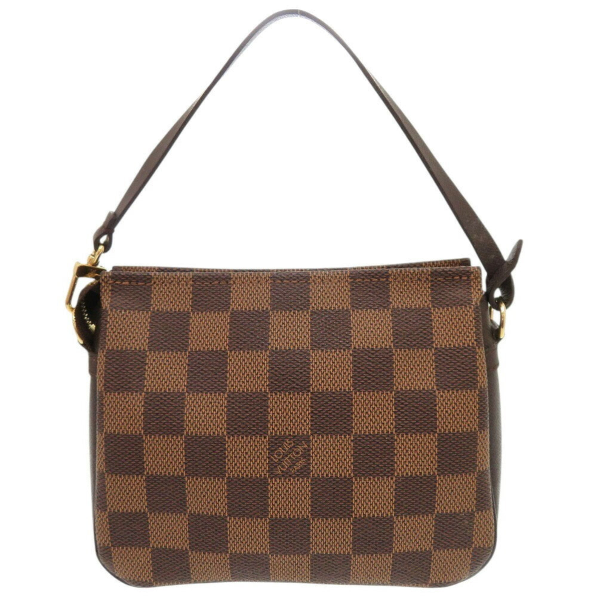 Pre-Owned Louis Vuitton Truth Makeup Damier N51982 Brown Handbag 0994LOUIS VUITTON (Good)