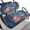 Dragonfly and Floral Pattern, variant on Pzuqiu Pink Tie Dye Pattern Golf Cart Seat All Seasons, Breathable, Suitable for Outdoor Sports, Fit for Ezgo